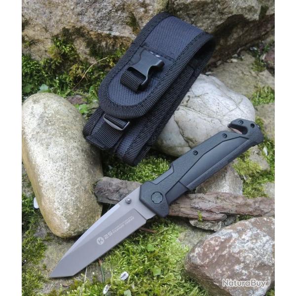 Couteau pliant K25 BLACK RESCUE