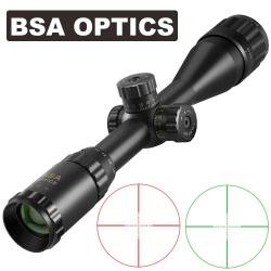 Lunette de visée OPTICS 4-16×44 ST Tactique Réglable Réticule rouge/vert Etanche  Aluminium 20MM