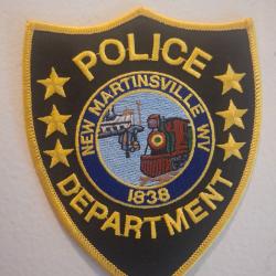 Patch united state police department of New martinsville WV.