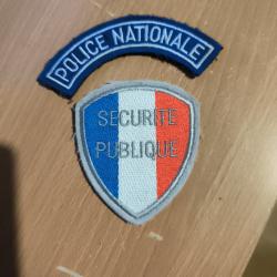 Écussons Sécurité Publique Police