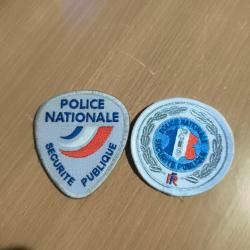 Écussons Sécurité Publique Police Nationale