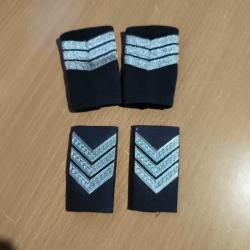 Manchons d épaules Sous Brigadier de Police