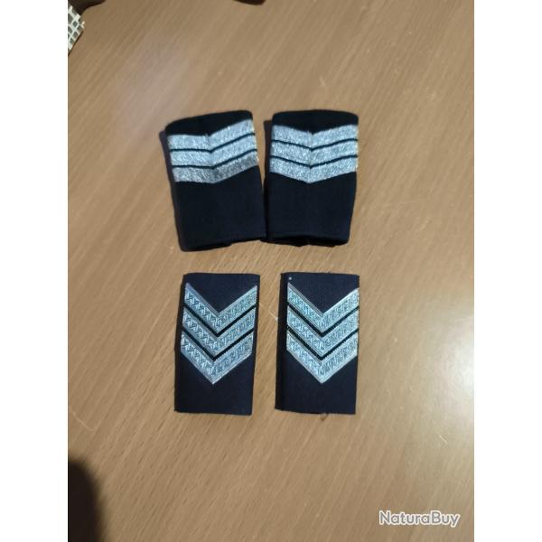 Manchons d paules Sous Brigadier de Police