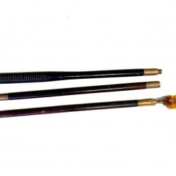 Ancienne baguette de nettoyage en acajou  pour fusil
