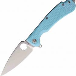 Couteau Daggerr Resident Lame Acier 8Cr14MoV Manche FRN Bleu Clair Liner Lock DGRRSTFSW