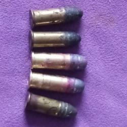 5 cartouches 320 bulldog. Munitions de collection. Poudre noire.