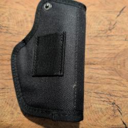 holster de ceinture noir