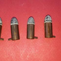 Lot de 5 cartouches 7MM Broche Gevelot