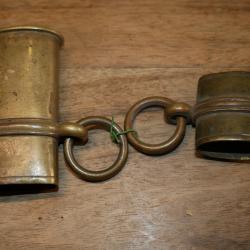 Garnitures en laiton de fourreau de sabre d'officier 1821