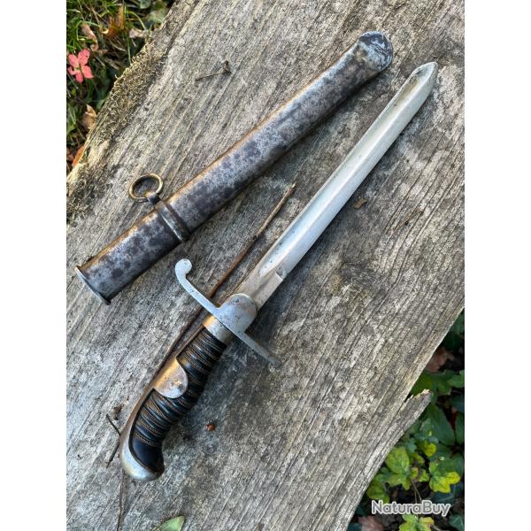 Sabre Allemand ww1 transform en poignard
