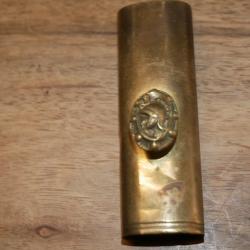Cuvette d'entrée de fourreau d'épée d'officier Général de la Garde second Empire