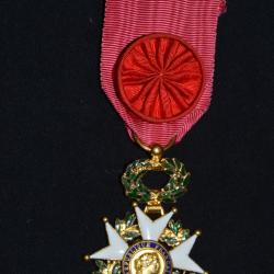 ETOILE D'OFFICIER LEGION D'HONNEUR-VERMEIL-4° REPUBLIQUE-OFFICER FRENCH LEGION OF HONOR 1946