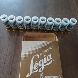 Boîte de 10 brenneke Légia - cal 12 - 31 g - 67,5 mm