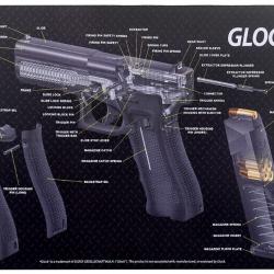 Tapis de nettoyage Glock 3D