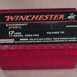 Boîte Vide de 17 HMR  Winchester