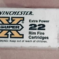 Boîte Vide de 22 Magnum  Winchester