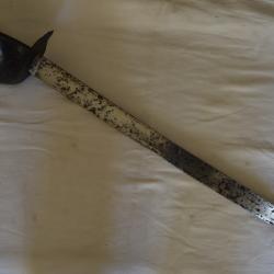 SABRE DE MARINE MODELE 1847 ROYAUME DU PIEMONT-SARDAIGNE-CUILLERE A POT D'ABORDAGE