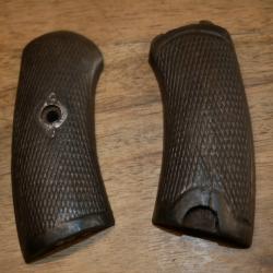 Paire de plaquettes de Revolver 1873