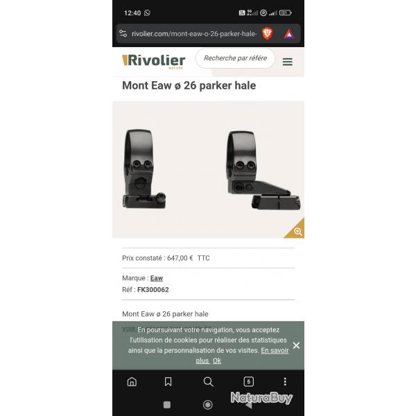 Montage pivotant EAW - Parler Hale