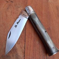 Ancien Couteau KENAVO par LE POISSON Manche en Corne