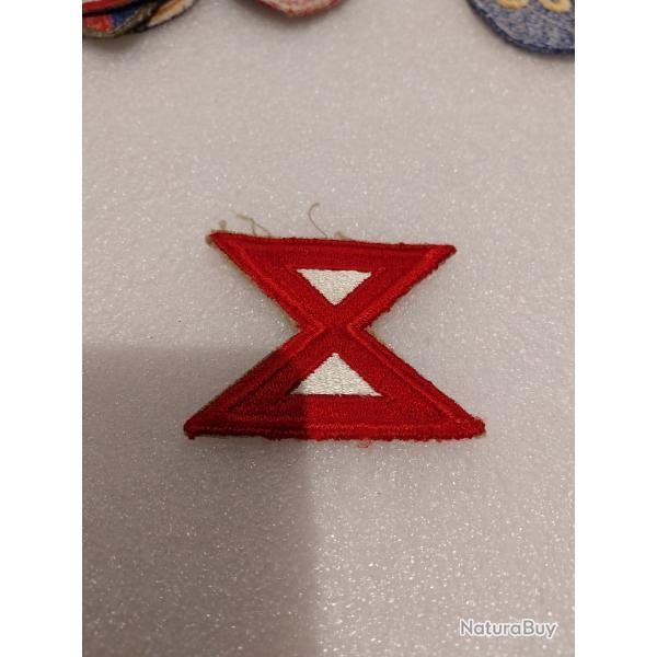 Patch arme us 10th ARMY  WW2 ORIGINAL 2