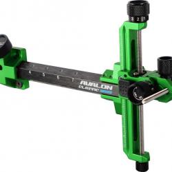 AVALON - Viseur CLASSIC CARBON GAUCHER (LH) NOIR ET VERT