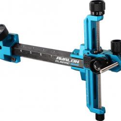 AVALON - Viseur CLASSIC CARBON GAUCHER (LH) NOIR ET TURQUOISE