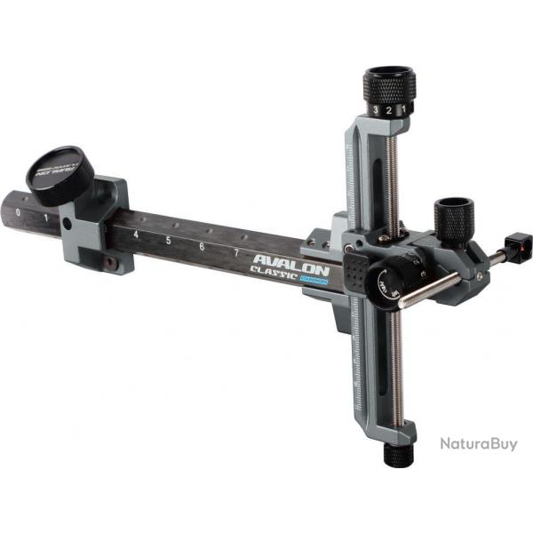 AVALON - Viseur CLASSIC CARBON GAUCHER (LH) NOIR ET GRIS