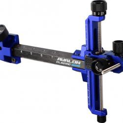 AVALON - Viseur CLASSIC CARBON DROITIER (RH) NOIR ET BLEU