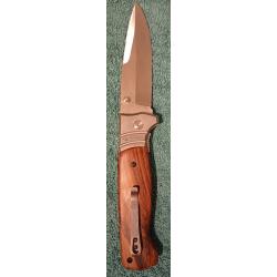 Couteau pliant robuste "Buck" (lame de 12cm)