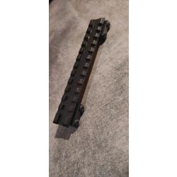 Rail picatinny acier CZ 557