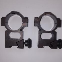 Colliers acier vintage
