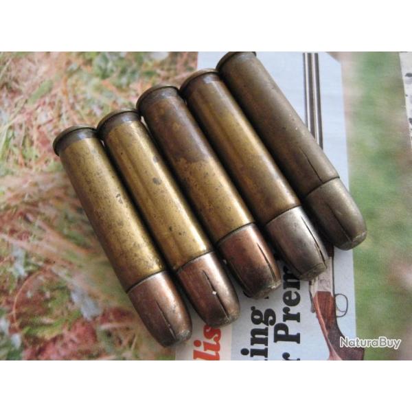 Lot de 5 balles de calibre 351 WINCHESTER SL
