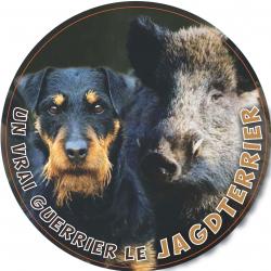 Autocollants Jagd Terrier Sanglier