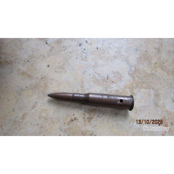 1 munition fusil mosin 1938 1941 neutralise perce percut 7.62 mm Russe ww2