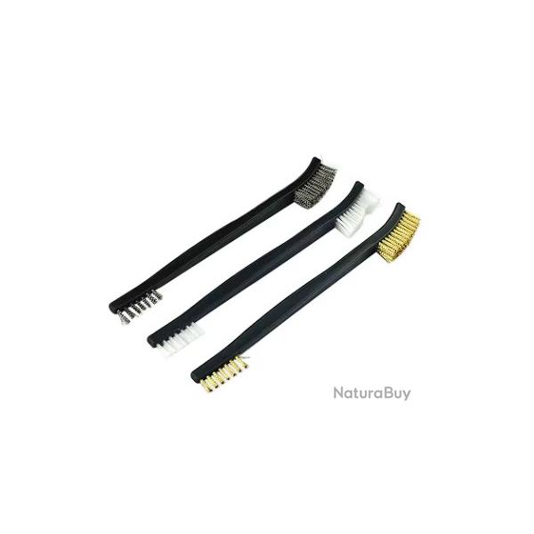 Lot 3 brosses de nettoyage