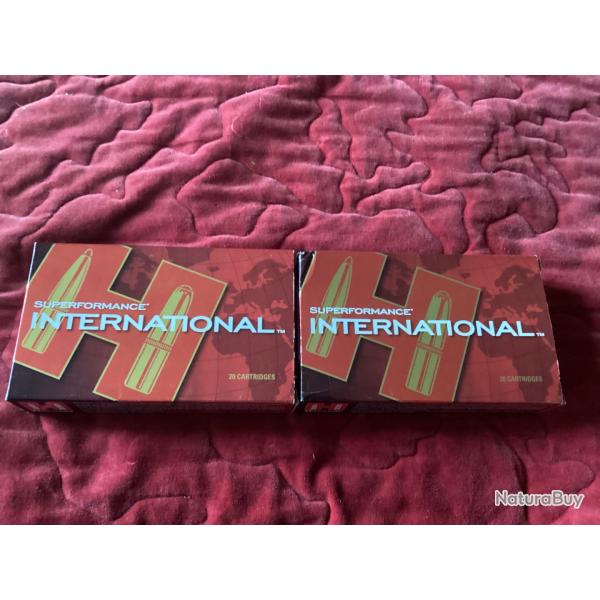 2 boites hornady  300WM  balles gmx sans plombs 165g du mme lot  soit 40 munitions