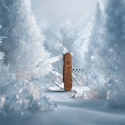Victorinox Climber Wood, 91 mm, Winter Magic Limited Edition 2025