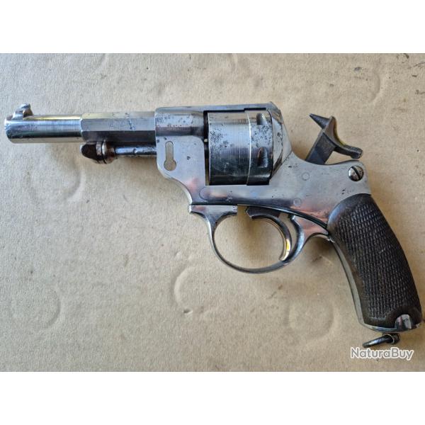 Revolver 11,73 chrom, Manufacture D'armes de Saint Etienne Calibre 11,73mm, model 1877