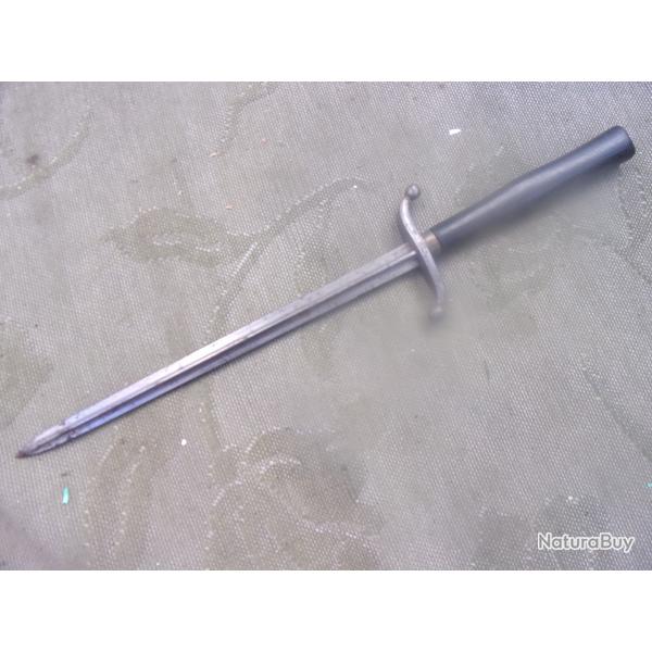 poignard de tranchée sur base baionnette Rosalie