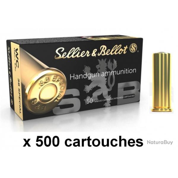 SELLIER BELLOT cal.38 Spcial WAD CUTTER /500