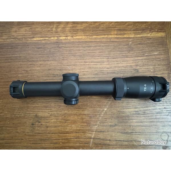 Leupold vx6 1x6-24 i - battue avec point rouge