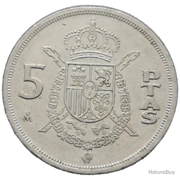 Monnaie Espagne - 1983 - 25 pesetas Juan Carlos M Couronn (Grade : TB)  -Ref N0024