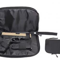 Housse de transport arme de poing (Noir)