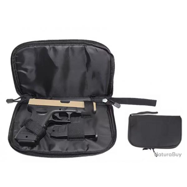 Housse de transport arme de poing (Noir)