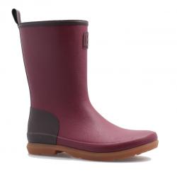 Demi-botte Origin aubergine femme