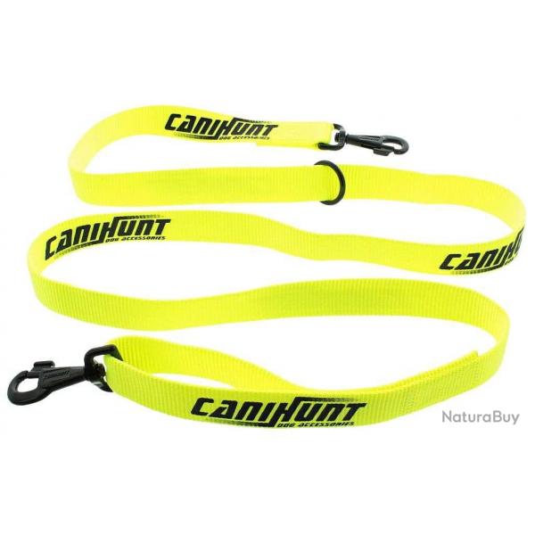 Canihunt Hunter 180 cm laisse approche plate