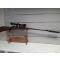 petites annonces chasse pêche : Carabine monocoup Manuarm cal.22lr bois can.58cm + lunette 3-9x40 + silencieux