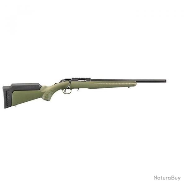Enchre 1 ! Carabine Ruger American Rimfire - Cal. 22 LR - Vert / 46 cm