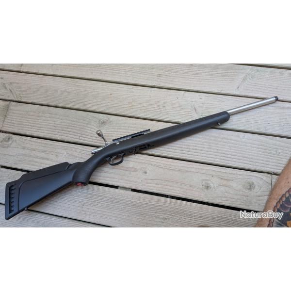 Carabine Ruger American Rimfire Cal.22lr canon 46cm filete 1/2-28" noire 10cps